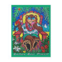 Tropical Bear Post Card postcards