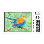 Tropical bird postage