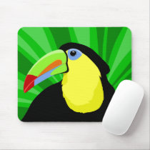 Tropical Birds - Toucan mousepads