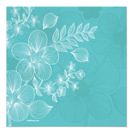 Tropical Bliss Wedding Invitation