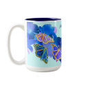 Tropical Blue Mother's Day Mug