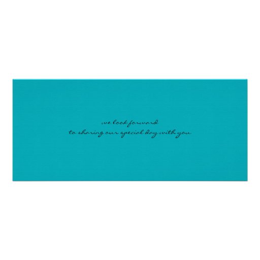 Tropical Boarding Pass Wedding Invitation