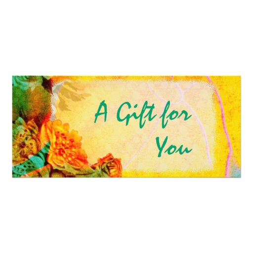 Tropical Borders Gift Certificate template Zazzle