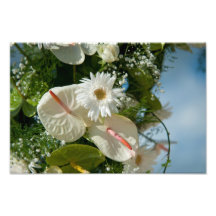 Tropical Bridal Bouquet Art Photo