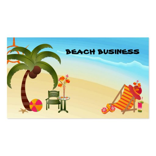 Tropical Business-Personal Business Card