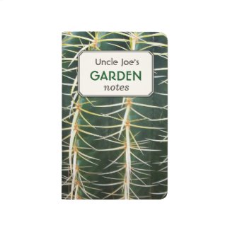 Tropical Cactus Custom Text Label
