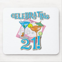Tropical Celebrating 21 Mouse Pads