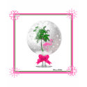 Tropical Christmas snow globe T-Shirt