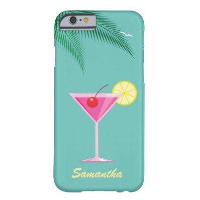 Tropical Cocktail iPhone 6/6s Case - turquoise