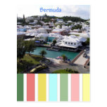 Tropical Colors of Bermuda Postcard