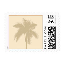 Tropical Custom Background Small Postage postage