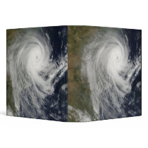 Tropical Cyclone Favio over Mozambique 3 Ring Binder