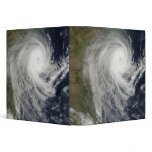 Tropical Cyclone Favio over Mozambique 3 Ring Binder