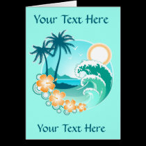 Tropical Design cards