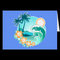 Tropical Design cards