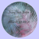 Tropical Design Wedding Plate plates