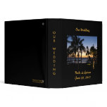 Tropical Destination Wedding Album Binder