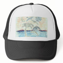 Tropical Dolphins hats by dkpalmer Tropical Dolphins hats