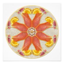 Tropical Drink Mandala Custom Announcement
