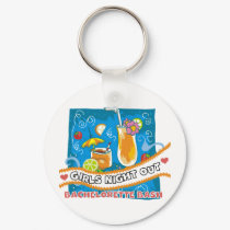 Tropical Drinks Bachelorette Bash keychains