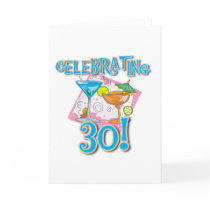 Tropical Drinks Celebrating 30 cards
