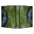 tropical leaves, fan shaped leaves, silk fabric,