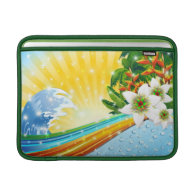 Tropical Exotic Summer Holidays Sleeves For MacBook Air
