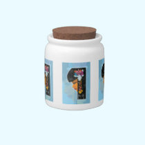 Tropical Faerie candy jars