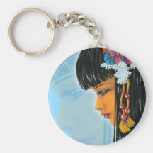 Tropical Faerie Keychain