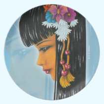 Tropical Faerie plates