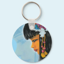 Tropical Faery keychain
