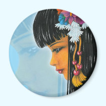 Tropical Faery magnet