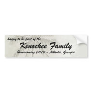 Tropical Family Reunion bumpersticker