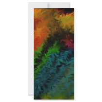 tropical feathers rack cards by JustinBlanton tropical feathers rack cards