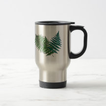 Tropical Fern Trio Coffee Mugs