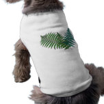 Tropical Fern Trio Dog Shirt