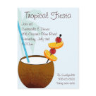 postcard - I love, love this one! For your next cocktail, bbq or any kind of party where you want to have a tropical theme, give this invitation a try... .it's perfect. Guarantee you'll have everyone coming. All text is customizable.