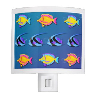 Tropical Fish 2 Night Light