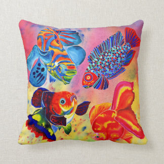 Fish Design Pillows - Decorative & Throw Pillows Zazzle