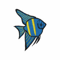 Tropical Fish embroidered shirts