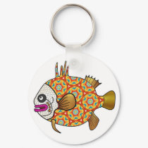 Tropical Fish Keychain - 03 by ArtbyJean Tropical Fish Keychain - 03