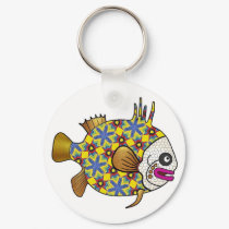 Tropical Fish Keychain - 06 by ArtbyJean Tropical Fish Keychain - 06