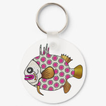 Tropical Fish Keychain - 08 by ArtbyJean Tropical Fish Keychain - 08