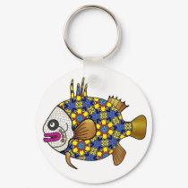 Tropical Fish Keychain - 10