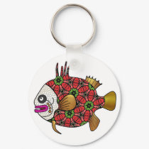 Tropical Fish Keychain - 14 by ArtbyJean Tropical Fish Keychain - 14