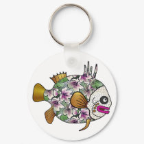 Tropical Fish Keychain - 15 by ArtbyJean Tropical Fish Keychain - 15