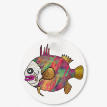 Tropical Fish Keychain - 18 by ArtbyJean Tropical Fish Keychain - 18