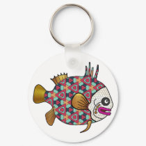 Tropical Fish Keychain - 21