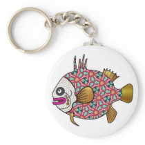 Tropical Fish Keychain - 22