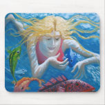 Tropical fish mouse pad